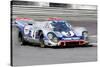 Porsche 917 Martini Rossi Watercolor-NaxArt-Stretched Canvas