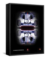 Porsche 917 Martini Rossi-NaxArt-Framed Stretched Canvas