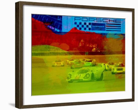 Porsche 917 Racing-NaxArt-Framed Art Print