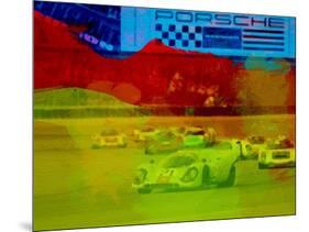 Porsche 917 Racing-NaxArt-Mounted Art Print