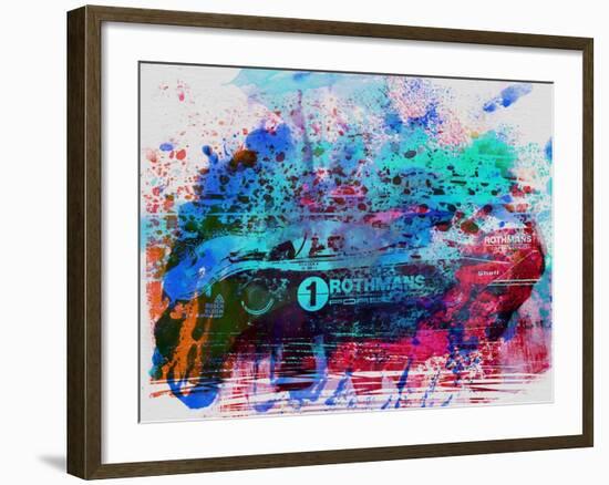 Porsche 917 Rothmans 3-NaxArt-Framed Art Print