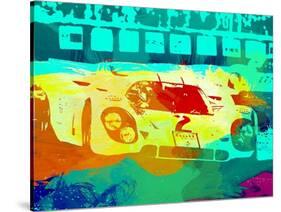 Porsche 917 Watercolor-NaxArt-Stretched Canvas