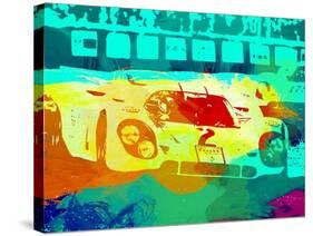 Porsche 917 Watercolor-NaxArt-Stretched Canvas