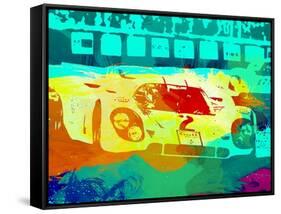 Porsche 917 Watercolor-NaxArt-Framed Stretched Canvas