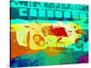 Porsche 917 Watercolor-NaxArt-Stretched Canvas