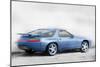 Porsche 928 Watercolor-NaxArt-Mounted Art Print