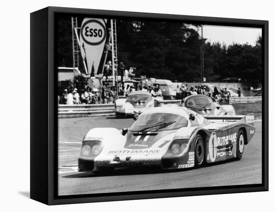 Porsche 956 Driven by Jacky Ickx and Derek Bell, 1982-null-Framed Stretched Canvas