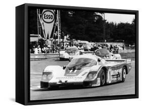 Porsche 956 Driven by Jacky Ickx and Derek Bell, 1982-null-Framed Stretched Canvas