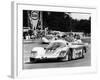 Porsche 956 Driven by Jacky Ickx and Derek Bell, 1982-null-Framed Photographic Print