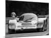 Porsche 956 on its Way to Winning the Le Mans 24 Hour Race, France, 1983-null-Mounted Photographic Print