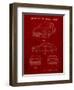 Porsche Cayenne Patent-Cole Borders-Framed Art Print