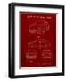 Porsche Cayenne Patent-Cole Borders-Framed Art Print