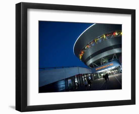 Porsche, Leipzig, Saxony, Germany, Europe-Michael Snell-Framed Photographic Print