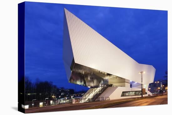 Porsche Museum, Stuttgart, Baden Wurttemberg, Germany, Europe-Markus Lange-Stretched Canvas