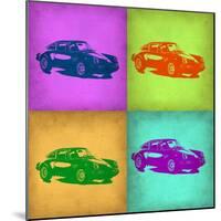 Porsche Pop Art 1-NaxArt-Mounted Art Print