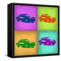 Porsche Pop Art 1-NaxArt-Framed Stretched Canvas