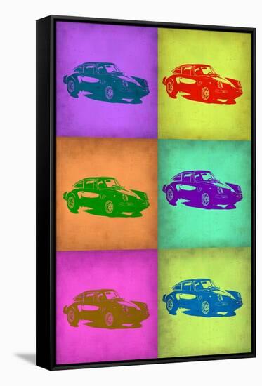 Porsche Pop Art 2-NaxArt-Framed Stretched Canvas