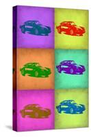 Porsche Pop Art 2-NaxArt-Stretched Canvas