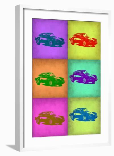 Porsche Pop Art 2-NaxArt-Framed Art Print