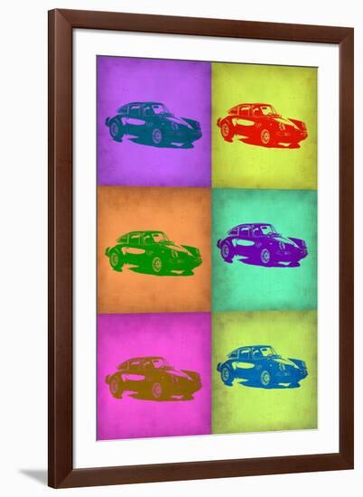 Porsche Pop Art 2-NaxArt-Framed Art Print