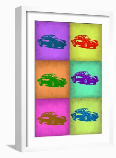 Porsche Pop Art 2-NaxArt-Framed Art Print