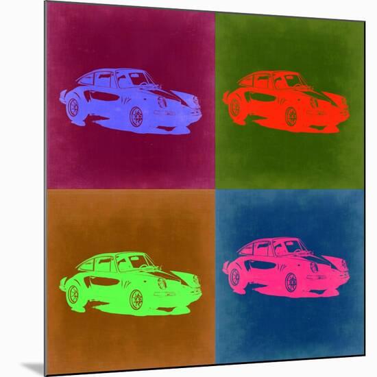 Porsche Pop Art 3-NaxArt-Mounted Premium Giclee Print