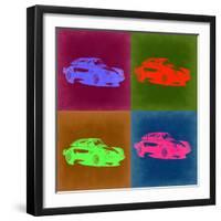 Porsche Pop Art 3-NaxArt-Framed Art Print