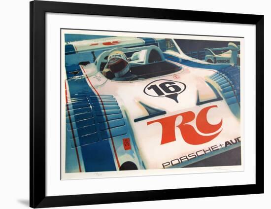 Porsche-Ron Kleemann-Framed Limited Edition