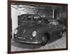 Porshe Automobile at the Motor Show-null-Framed Photographic Print