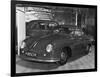 Porshe Automobile at the Motor Show-null-Framed Photographic Print