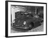 Porshe Automobile at the Motor Show-null-Framed Photographic Print