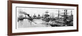 Port Adelaide, 1886-null-Framed Giclee Print