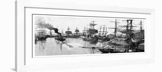 Port Adelaide, 1886-null-Framed Giclee Print