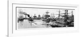 Port Adelaide, 1886-null-Framed Giclee Print