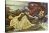 Port after Stormy Seas, 1905-Evelyn De Morgan-Stretched Canvas