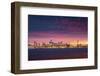 Port Afterburn, Port of Oakland Sunset, San Francisco Bay-Vincent James-Framed Photographic Print