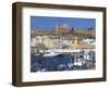 Port and Alcazaba, Almeria, Andalucia, Spain-Charles Bowman-Framed Photographic Print