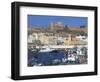 Port and Alcazaba, Almeria, Andalucia, Spain-Charles Bowman-Framed Photographic Print