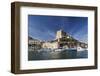 Port and Citadel at Morning, Bonifacio, Corsica, France-Walter Bibikow-Framed Photographic Print