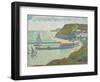 Port and Dock Calvados-Georges Seurat-Framed Art Print