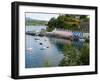 Port and Sailboats in Village of Portree, Isle of Skye, Western Highlands, Scotland-Bill Bachmann-Framed Premium Photographic Print