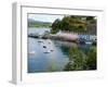 Port and Sailboats in Village of Portree, Isle of Skye, Western Highlands, Scotland-Bill Bachmann-Framed Premium Photographic Print