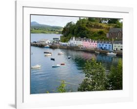 Port and Sailboats in Village of Portree, Isle of Skye, Western Highlands, Scotland-Bill Bachmann-Framed Photographic Print