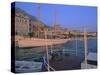 Port and Town of Makarska, Dalmatia, Dalmatian Coast, Adriatic, Croatia-Bruno Barbier-Stretched Canvas