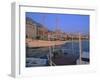 Port and Town of Makarska, Dalmatia, Dalmatian Coast, Adriatic, Croatia-Bruno Barbier-Framed Photographic Print