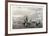 Port and Town of Vera Cruz, Mexico, 1867-null-Framed Giclee Print