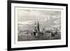 Port and Town of Vera Cruz, Mexico, 1867-null-Framed Giclee Print