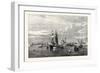 Port and Town of Vera Cruz, Mexico, 1867-null-Framed Giclee Print