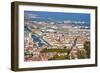 Port and Town, Sete, Herault, Languedoc-Roussillon Region, France, Europe-Guy Thouvenin-Framed Photographic Print