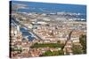 Port and Town, Sete, Herault, Languedoc-Roussillon Region, France, Europe-Guy Thouvenin-Stretched Canvas